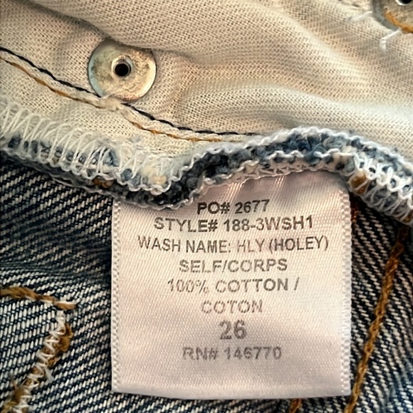 Re/Done Originals High Rise Shorts Size 26 - Picture 12 of 16